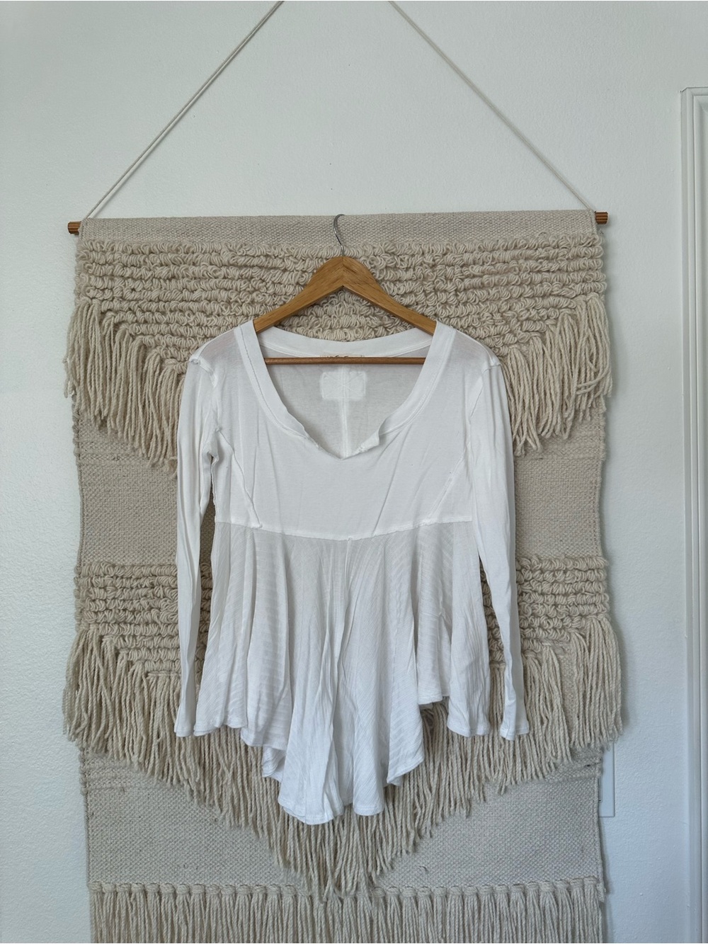 Free People Clover Babydoll Top